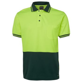 JB's Hi Vis S/S Cotton Back Polo