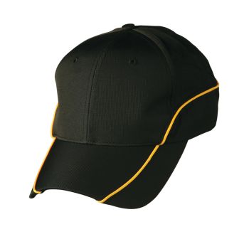 Winning Spirit Nylon Ripstop Structured Cap With Polyester Mesh Lining And Contrast Trim.